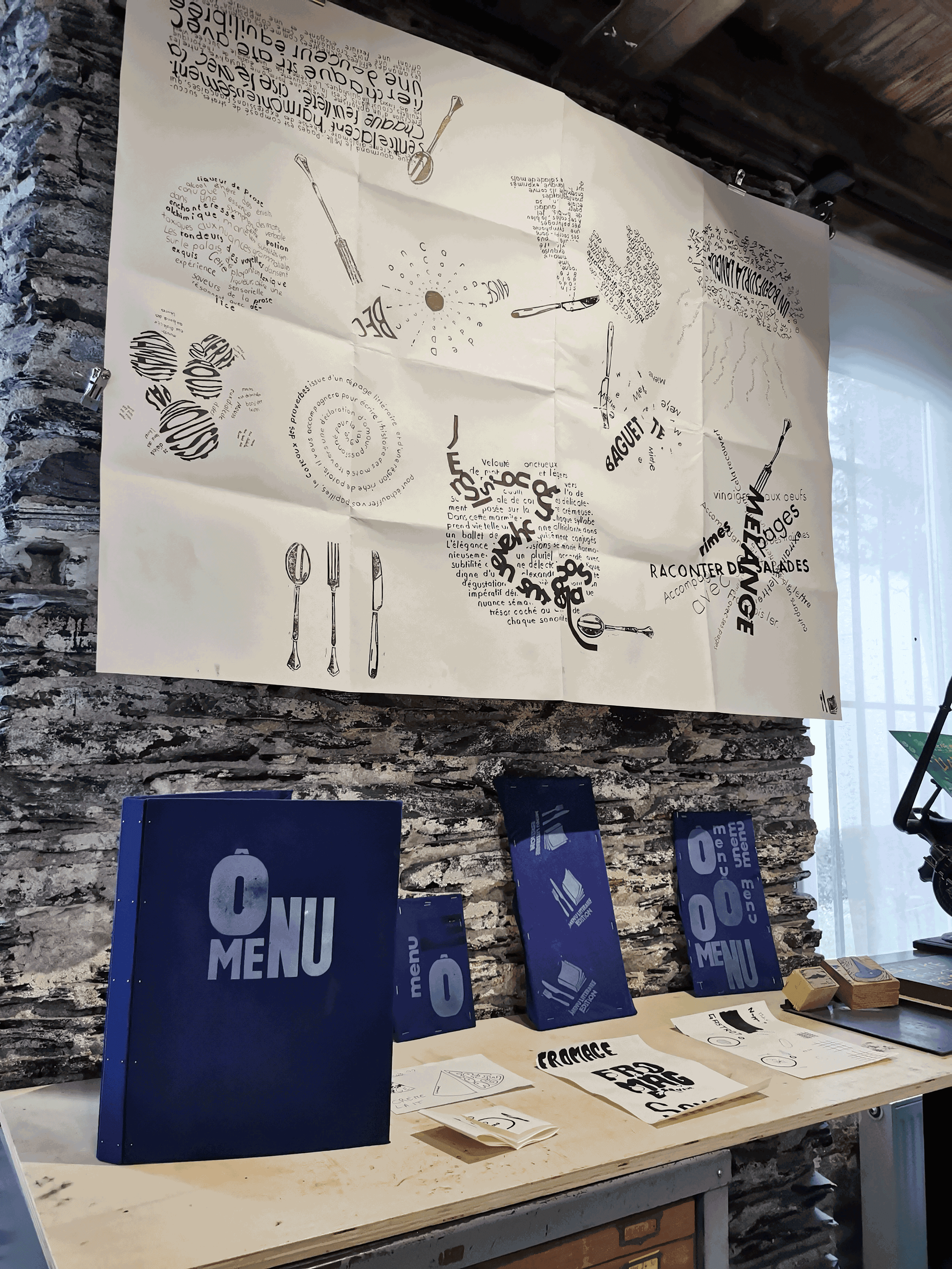 Format A0 déplié • Format 30×40 replié